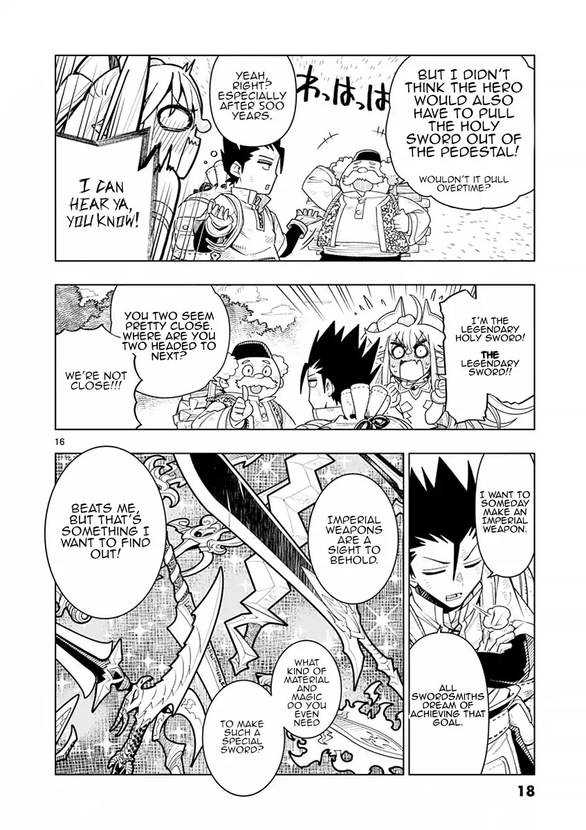 Nukenai Seiken-chan Chapter 1 page 17 - Chapter 1: I'm the holy sword, Excelia!
