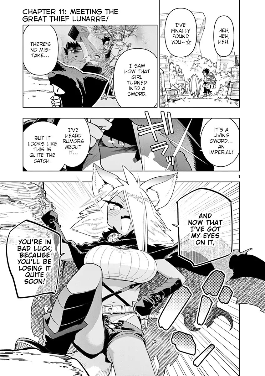 Nukenai Seiken-chan Chapter 11 page 1 - Chapter 11: Meeting the Great Thief Lunarre!