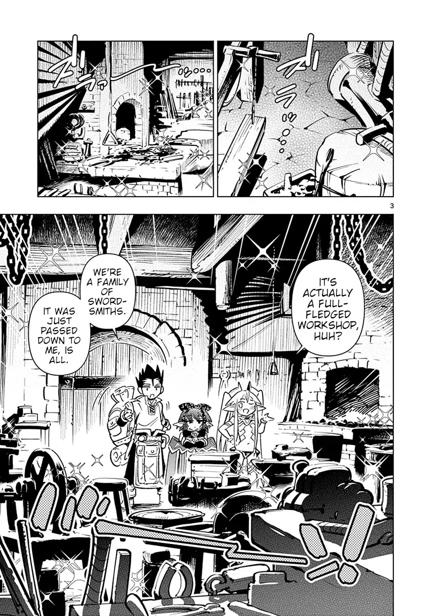 Nukenai Seiken-chan Chapter 20 page 3 - Chapter 20: Tatara's Workshop