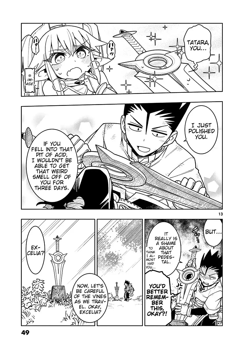 Nukenai Seiken-chan Chapter 3 page 13 - Chapter 3: Be Mindful Of The Tentacles!