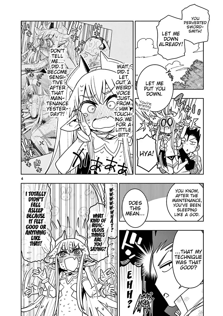 Nukenai Seiken-chan Chapter 3 page 4 - Chapter 3: Be Mindful Of The Tentacles!