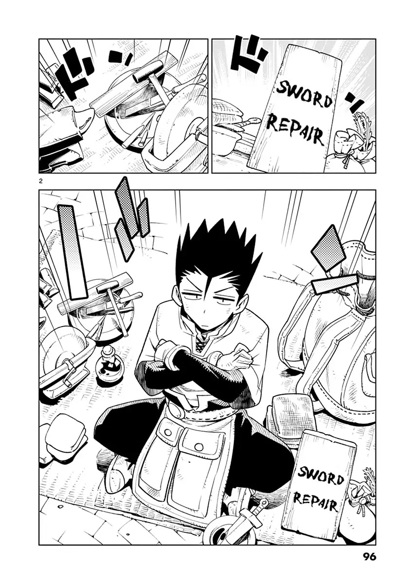 Nukenai Seiken-chan Chapter 8 page 2 - Chapter 8: Swordsmith Tatara's Job