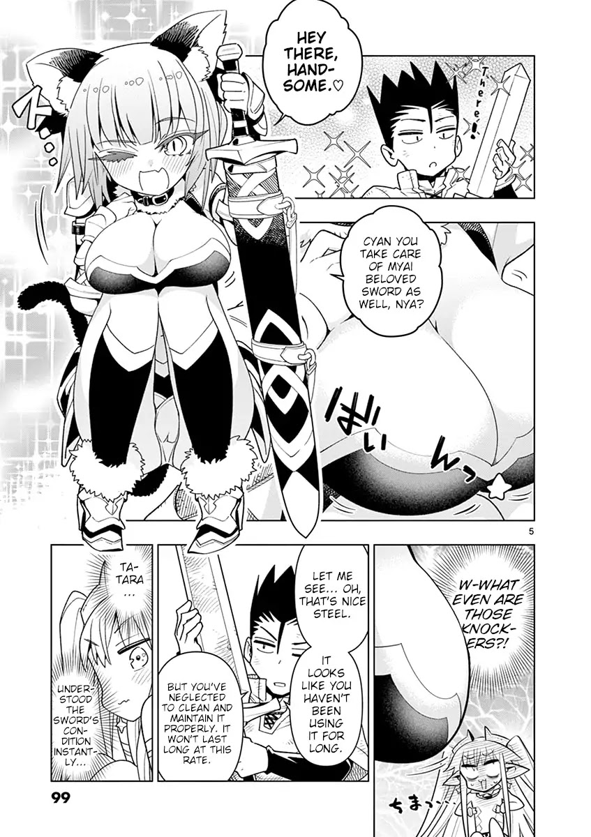 Nukenai Seiken-chan Chapter 8 page 5 - Chapter 8: Swordsmith Tatara's Job