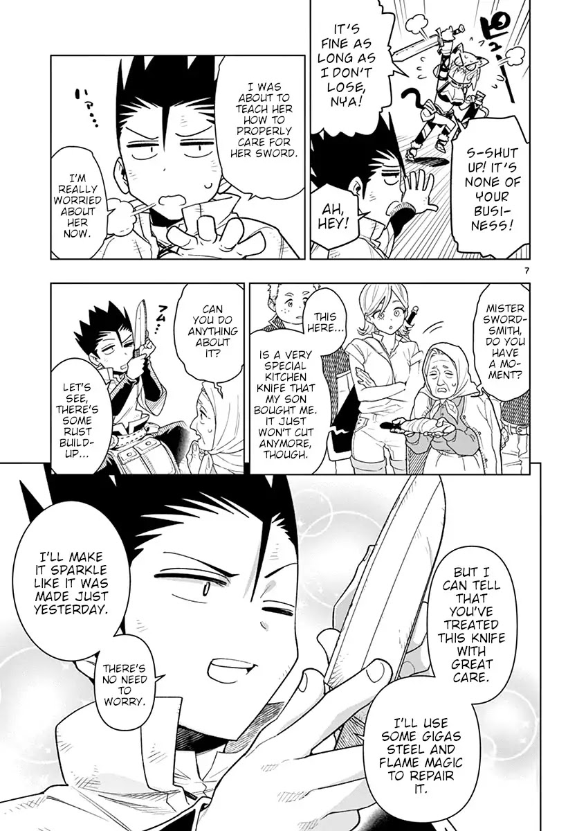 Nukenai Seiken-chan Chapter 8 page 7 - Chapter 8: Swordsmith Tatara's Job