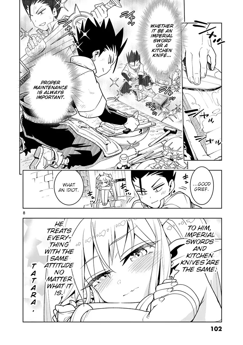 Nukenai Seiken-chan Chapter 8 page 8 - Chapter 8: Swordsmith Tatara's Job