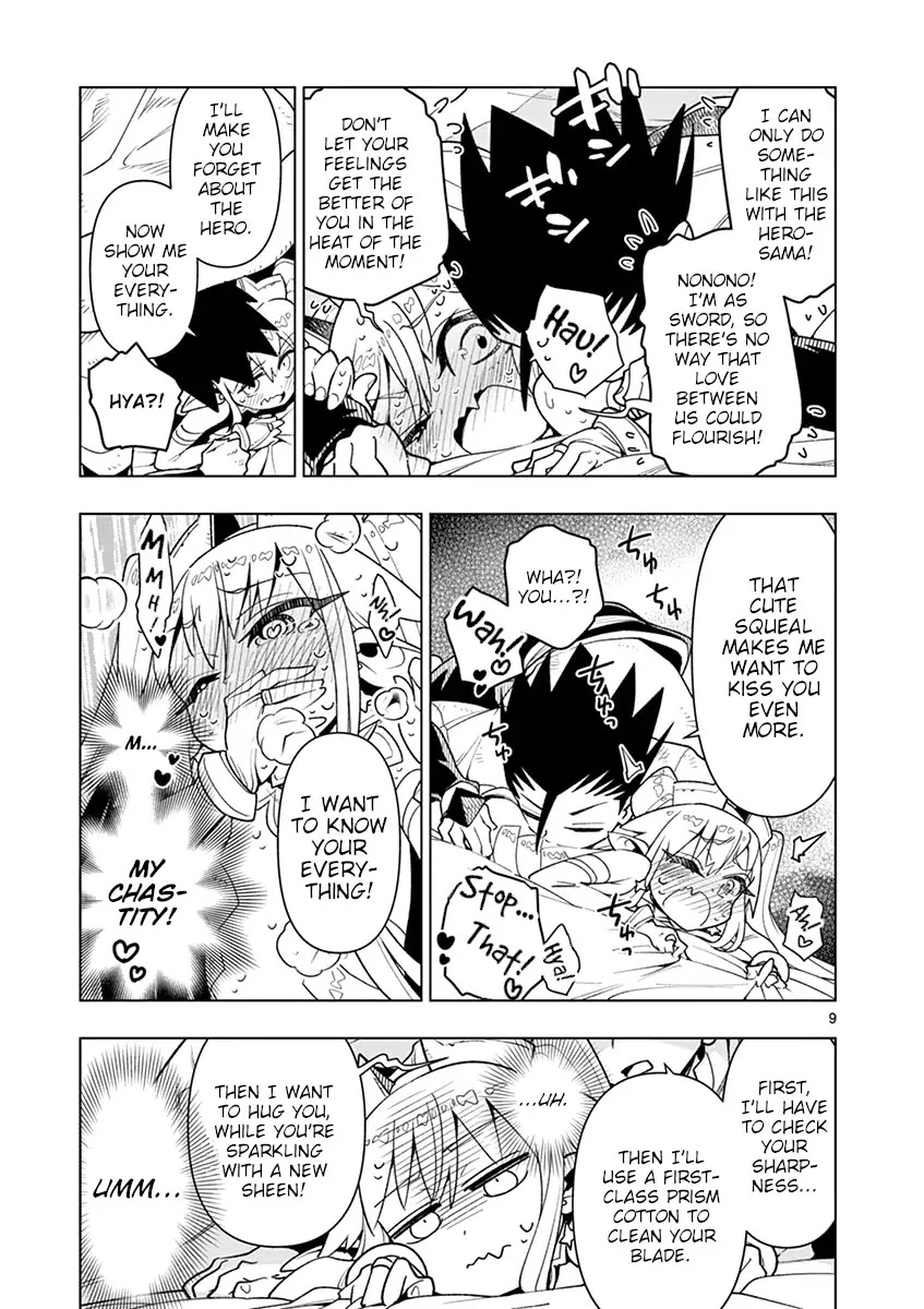 Nukenai Seiken-chan Chapter 9 page 9 - Chapter 9: Heart-Throbbing Bed Sharing