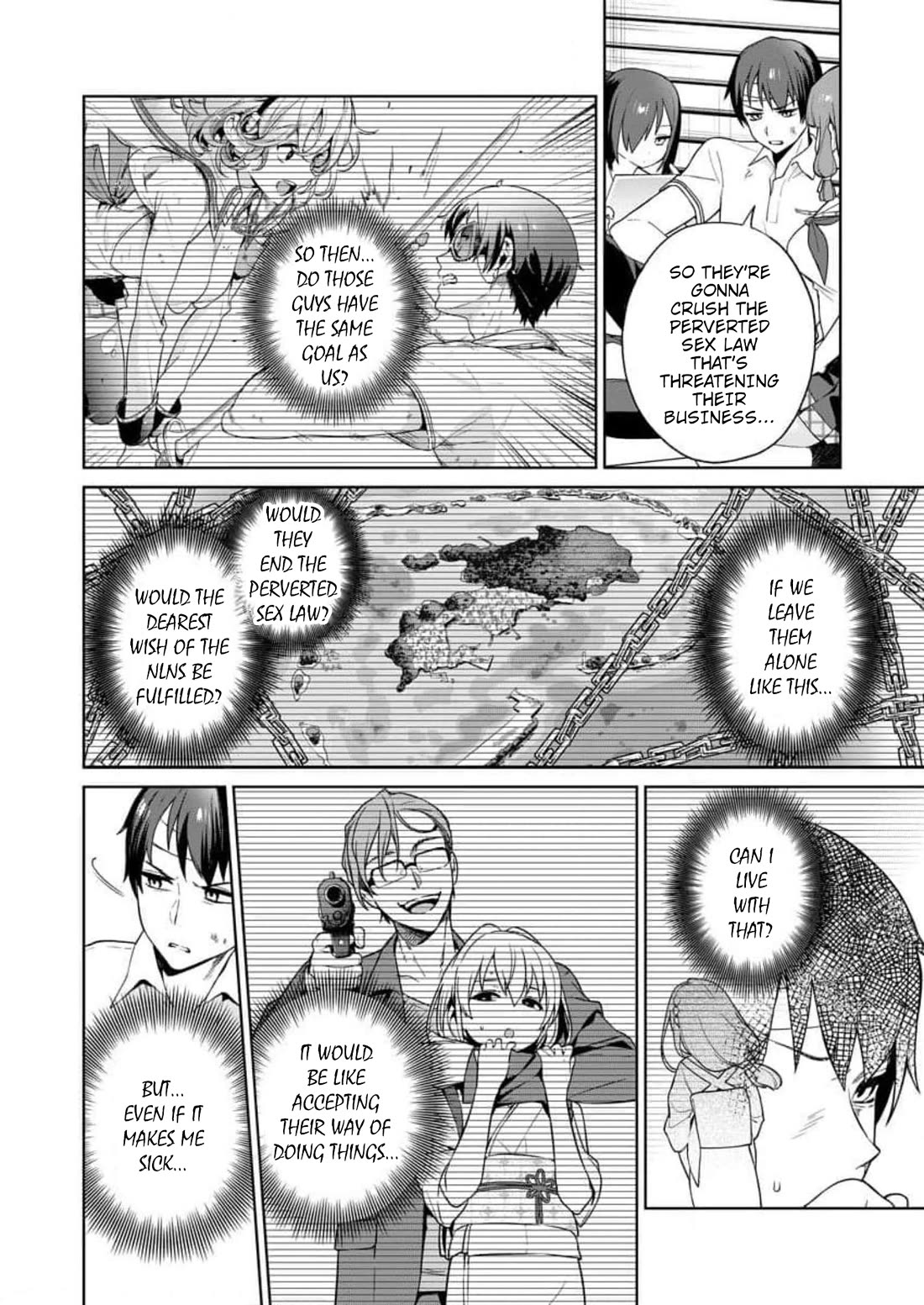 Nukita L - I live on an island straight from a fap game, what on earth should I do? Chapter 17 page 18 - Chapter 17: Junnosuke Fucking Dies