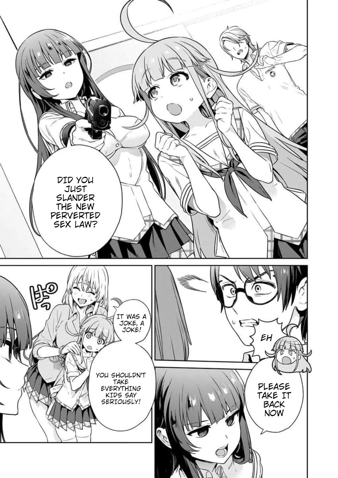 Nukita L - I live on an island straight from a fap game, what on earth should I do? Chapter 18 page 11 - Chapter 18: Announcement of New Smarthoene Pricing Plan
