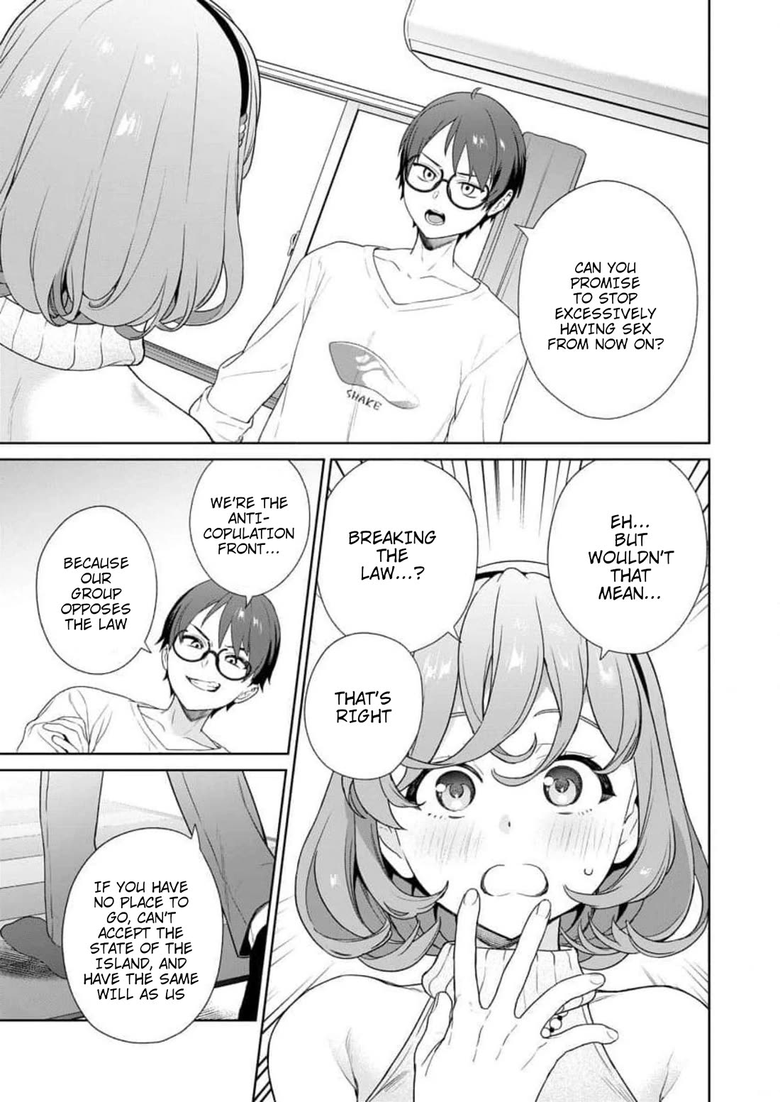 Nukita L - I live on an island straight from a fap game, what on earth should I do? Chapter 19 page 29 - Chapter 19: Enemies to Sleepovers