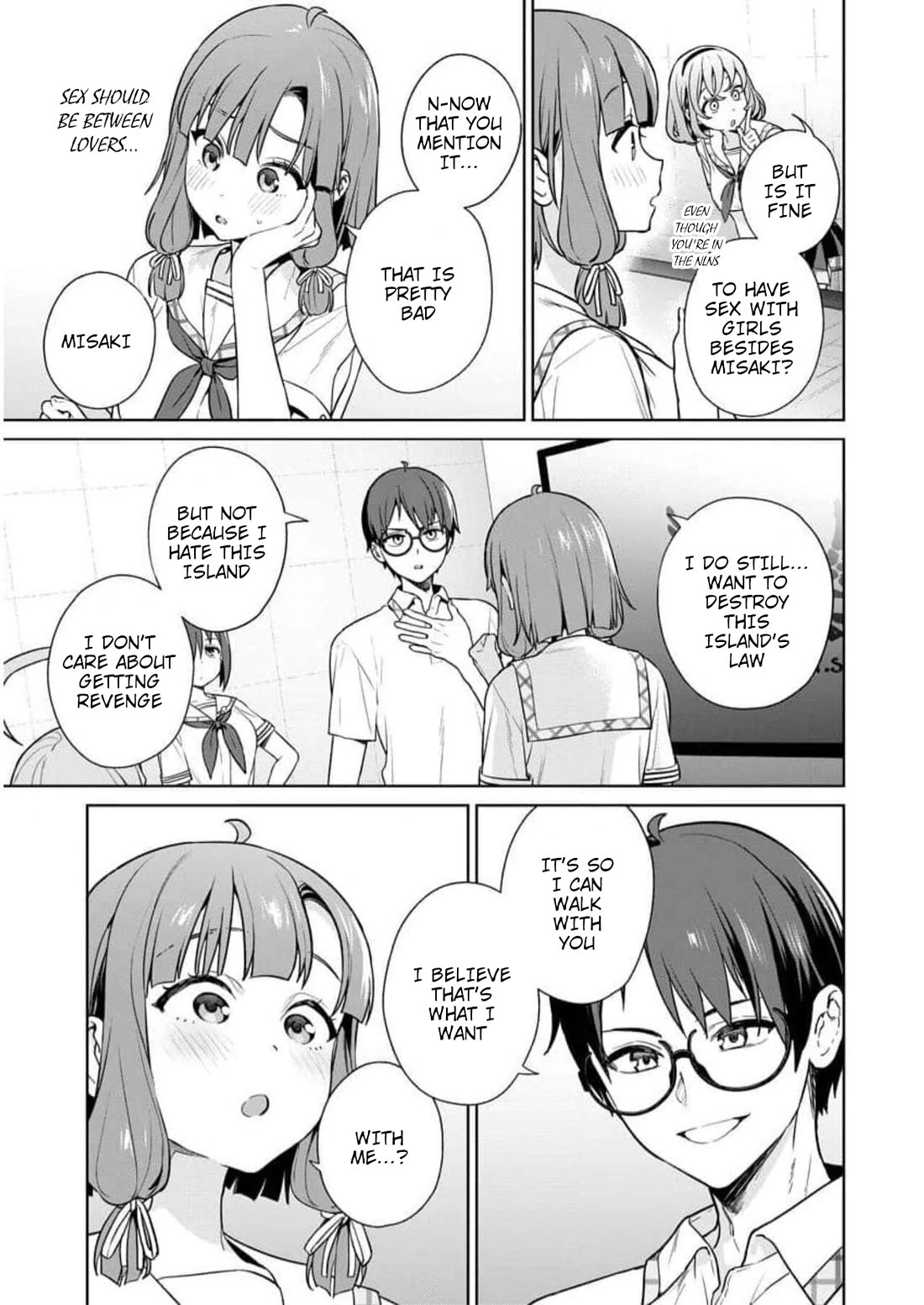 Nukita L - I live on an island straight from a fap game, what on earth should I do? Chapter 21 page 11 - Chapter 21: A Dick Rises and Evil Falls