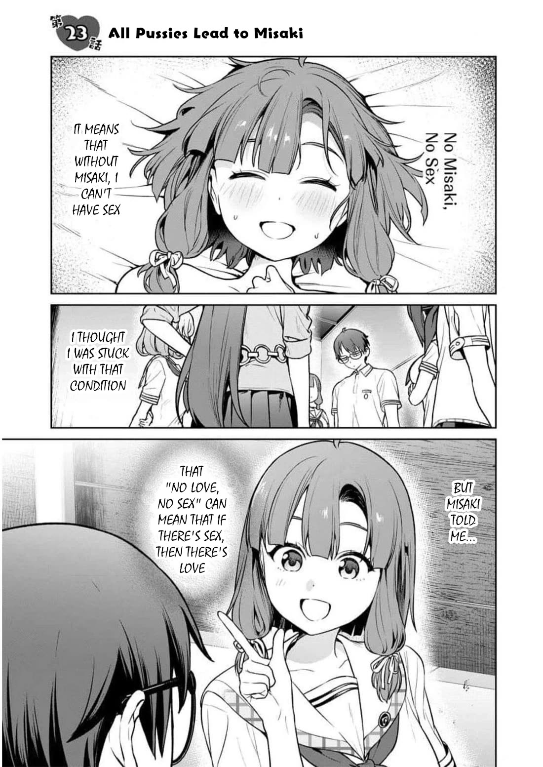 Nukita L - I live on an island straight from a fap game, what on earth should I do? Chapter 23 page 1 - Chapter 23: All Pussies Lead to Misaki