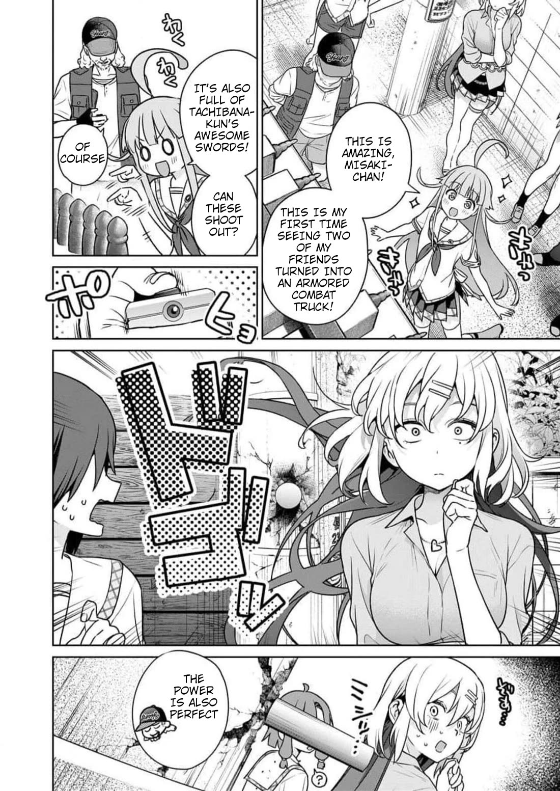 Nukita L - I live on an island straight from a fap game, what on earth should I do? Chapter 24 page 24 - Chapter 24: Barelling in! Out of Nowhere! The Type 1919 Armored Combat Truck Aikaze!!