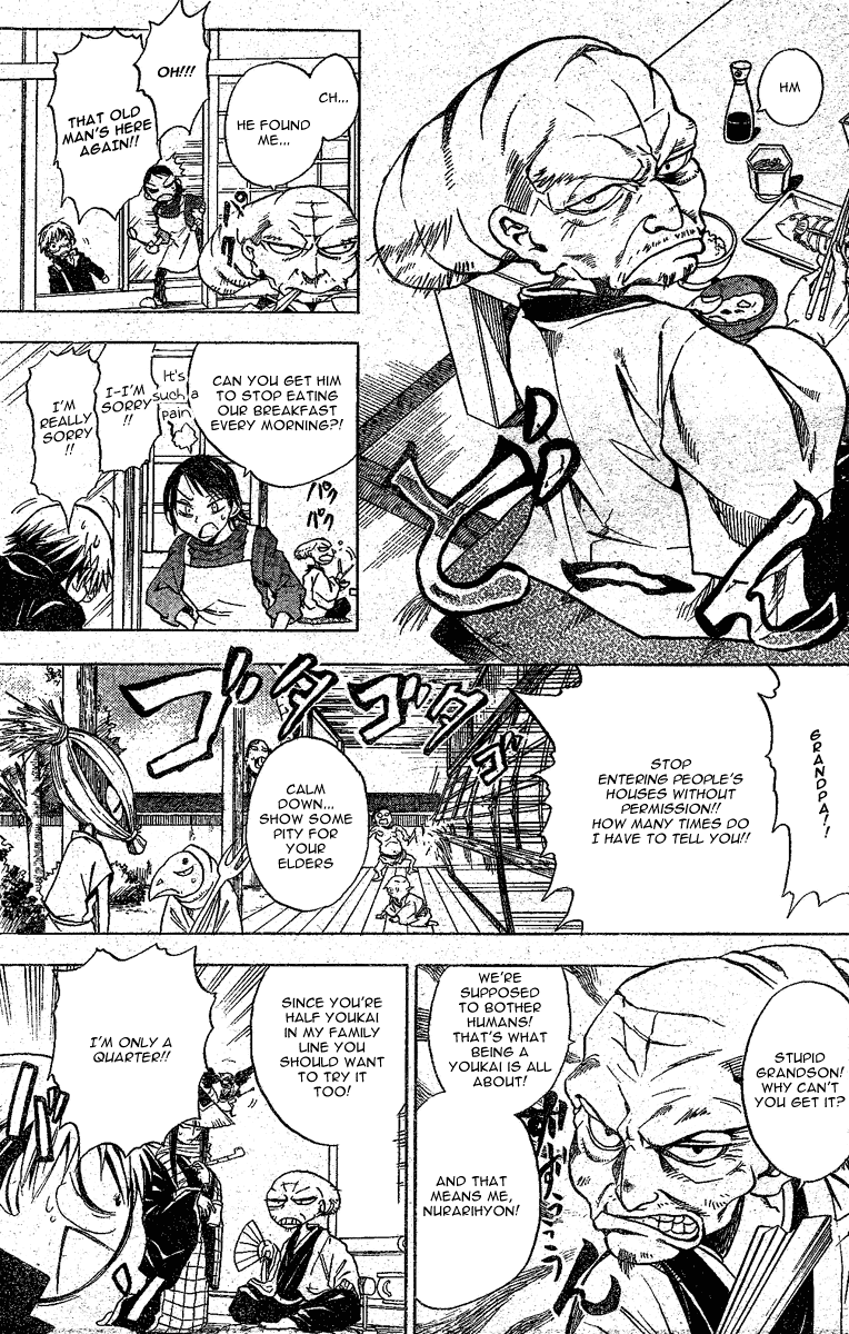 Nurarihyon no Mago Chapter 0.6 page 7 - Chapter 0: Grandchild of Nurari Hyon