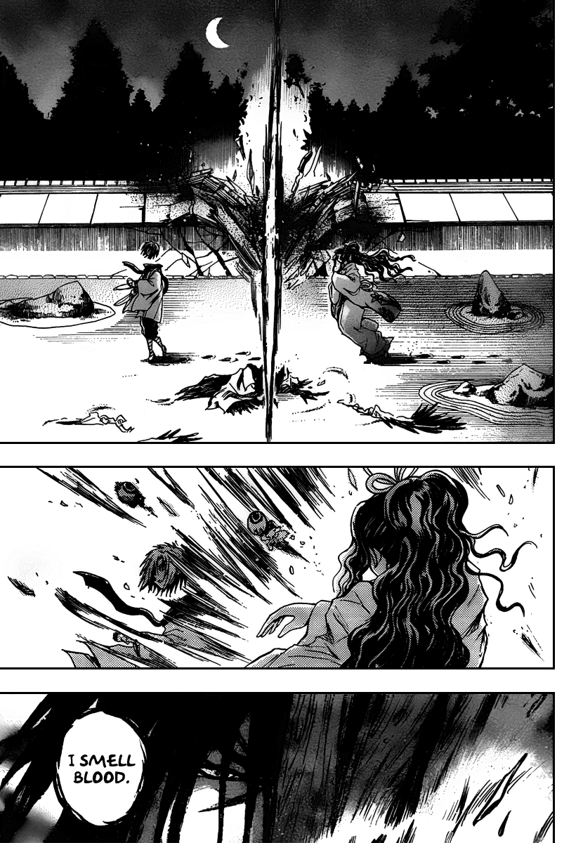 Nurarihyon no Mago Chapter 100 page 17 - Chapter 100: The Scent of Blood