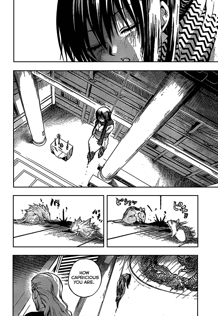 Nurarihyon no Mago Chapter 101 page 16 - Chapter 101: Ondeko, The Demon Drum