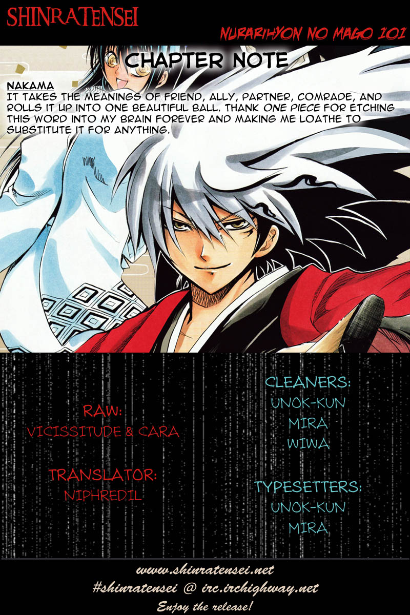 Nurarihyon no Mago Chapter 101 page 20 - Chapter 101: Ondeko, The Demon Drum