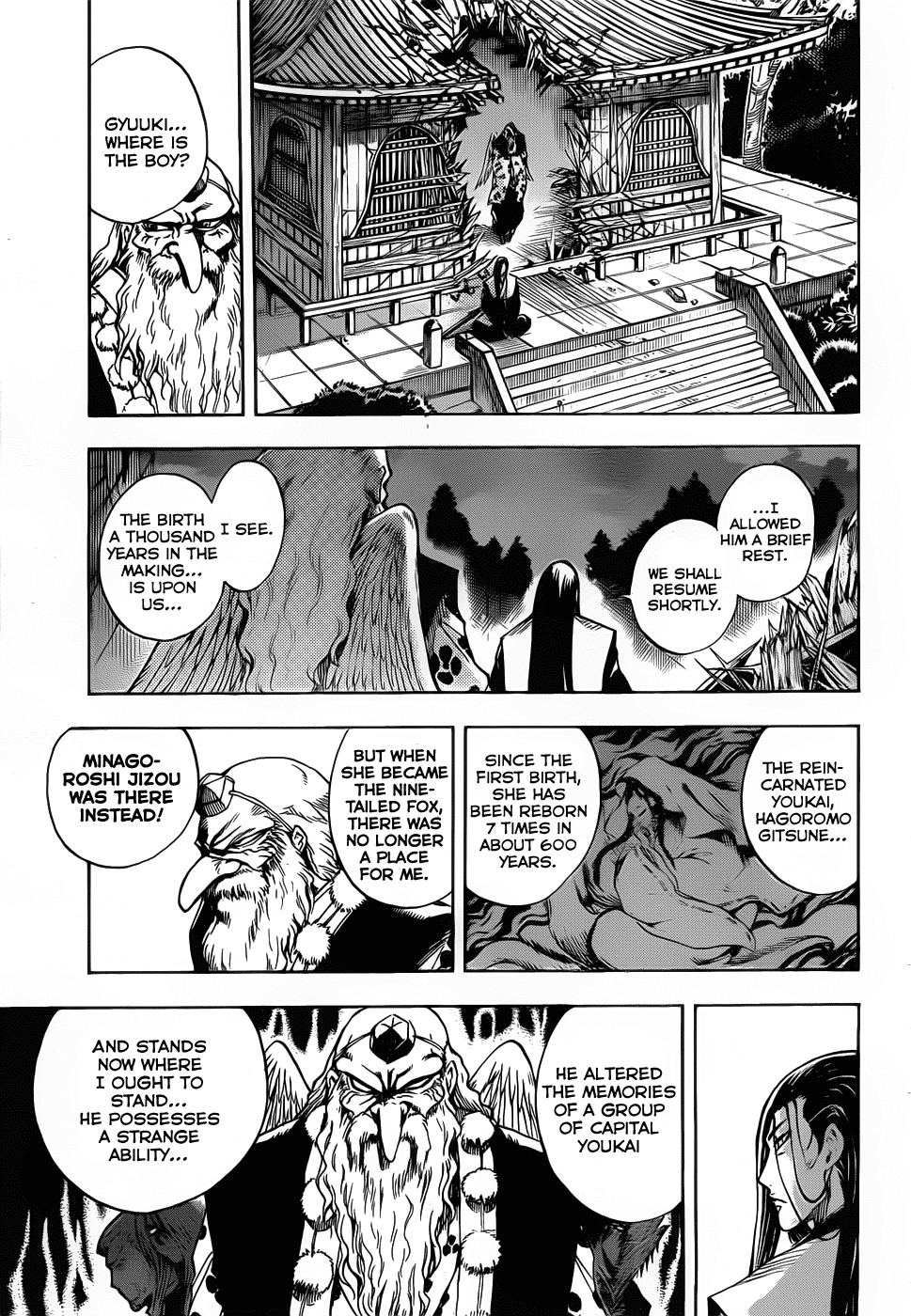 Nurarihyon no Mago Chapter 107 page 10 - Chapter 107: Towards The Uncertain Leader