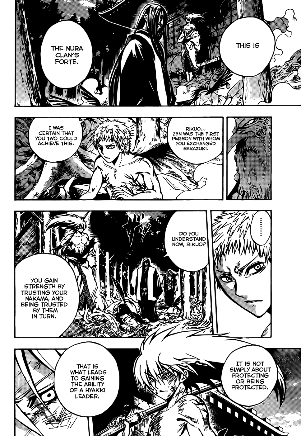 Nurarihyon no Mago Chapter 108 page 5 - Chapter 108: The Sacred Act of Wearing a Hyakki