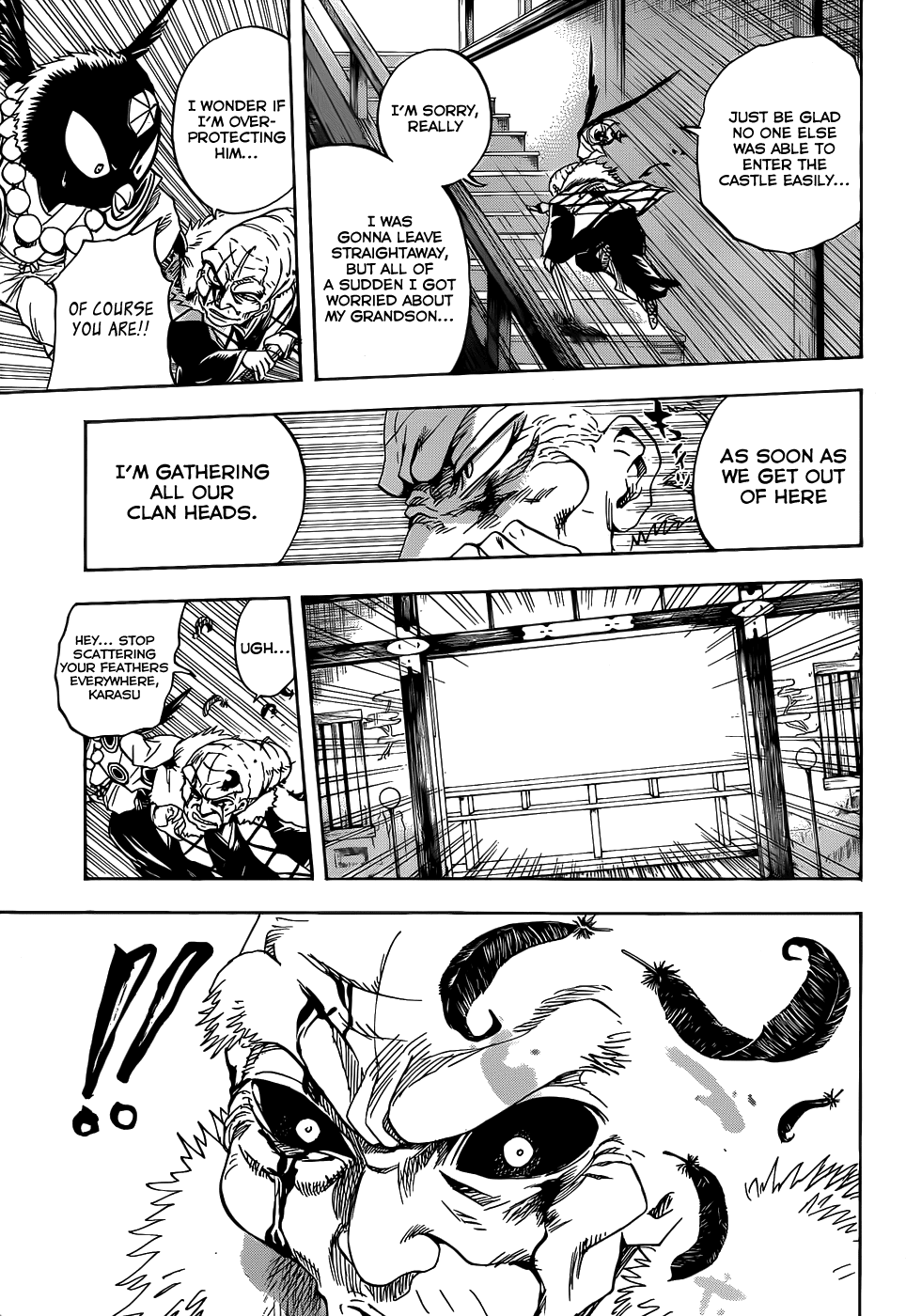 Nurarihyon no Mago Chapter 116 page 13 - Chapter 116: Foetal Movements
