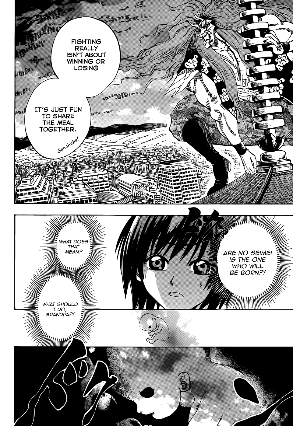 Nurarihyon no Mago Chapter 116 page 18 - Chapter 116: Foetal Movements