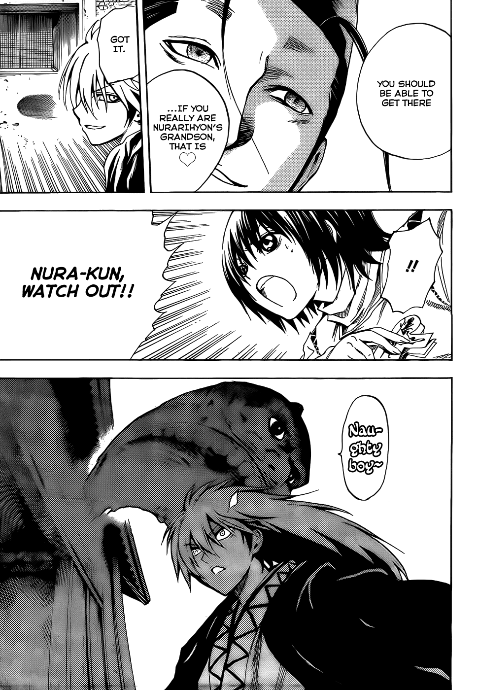 Nurarihyon no Mago Chapter 117 page 15 - Chapter 117: To Nijou Castle...!