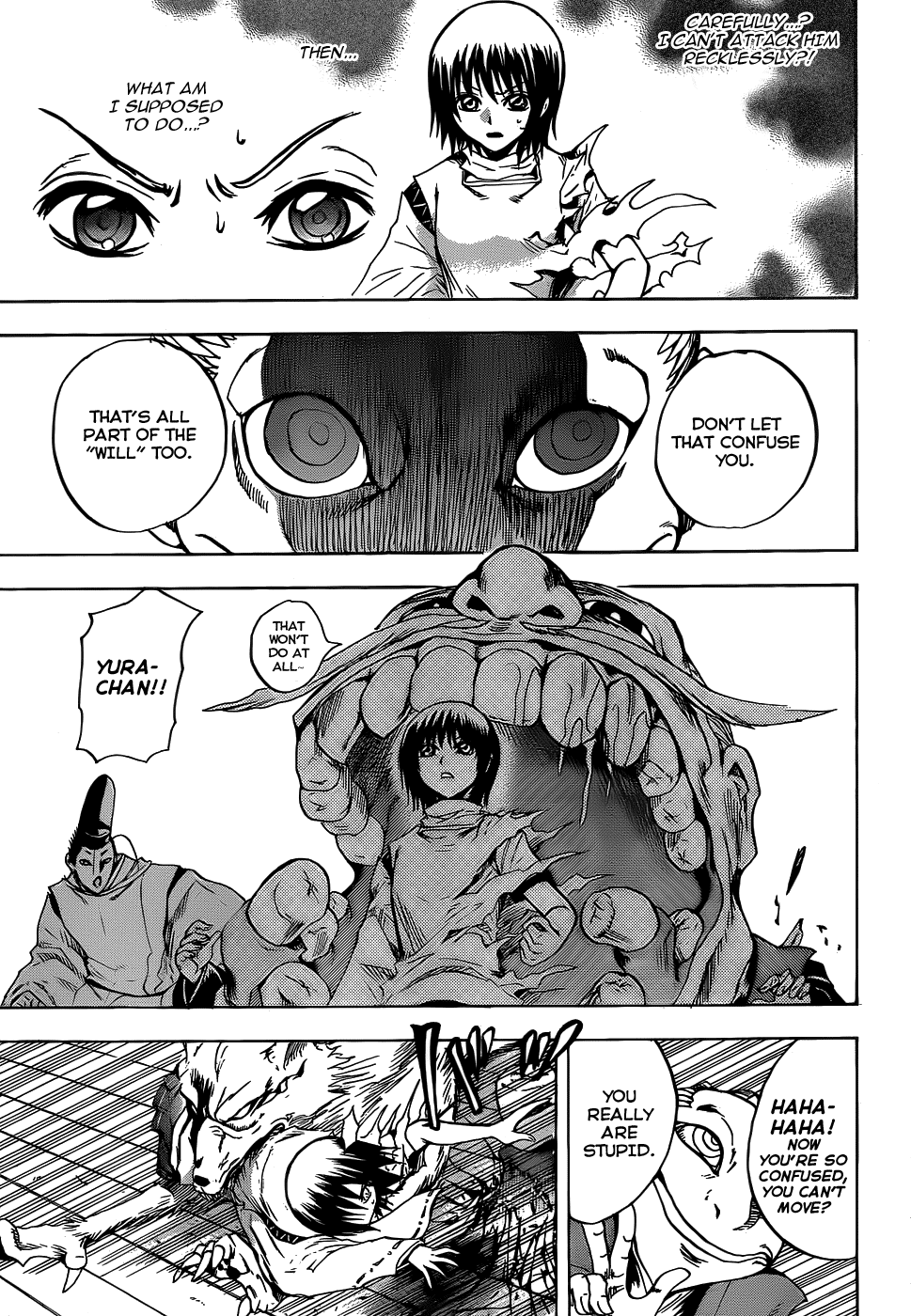 Nurarihyon no Mago Chapter 118 page 11 - Chapter 118: Satori and Oni Hitokuchi