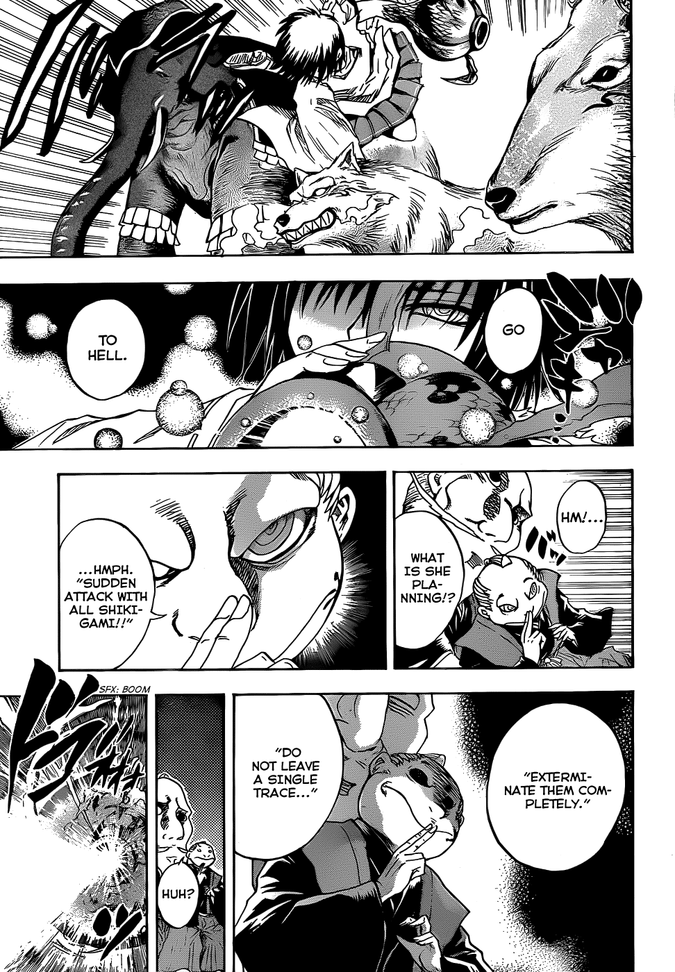 Nurarihyon no Mago Chapter 118 page 15 - Chapter 118: Satori and Oni Hitokuchi
