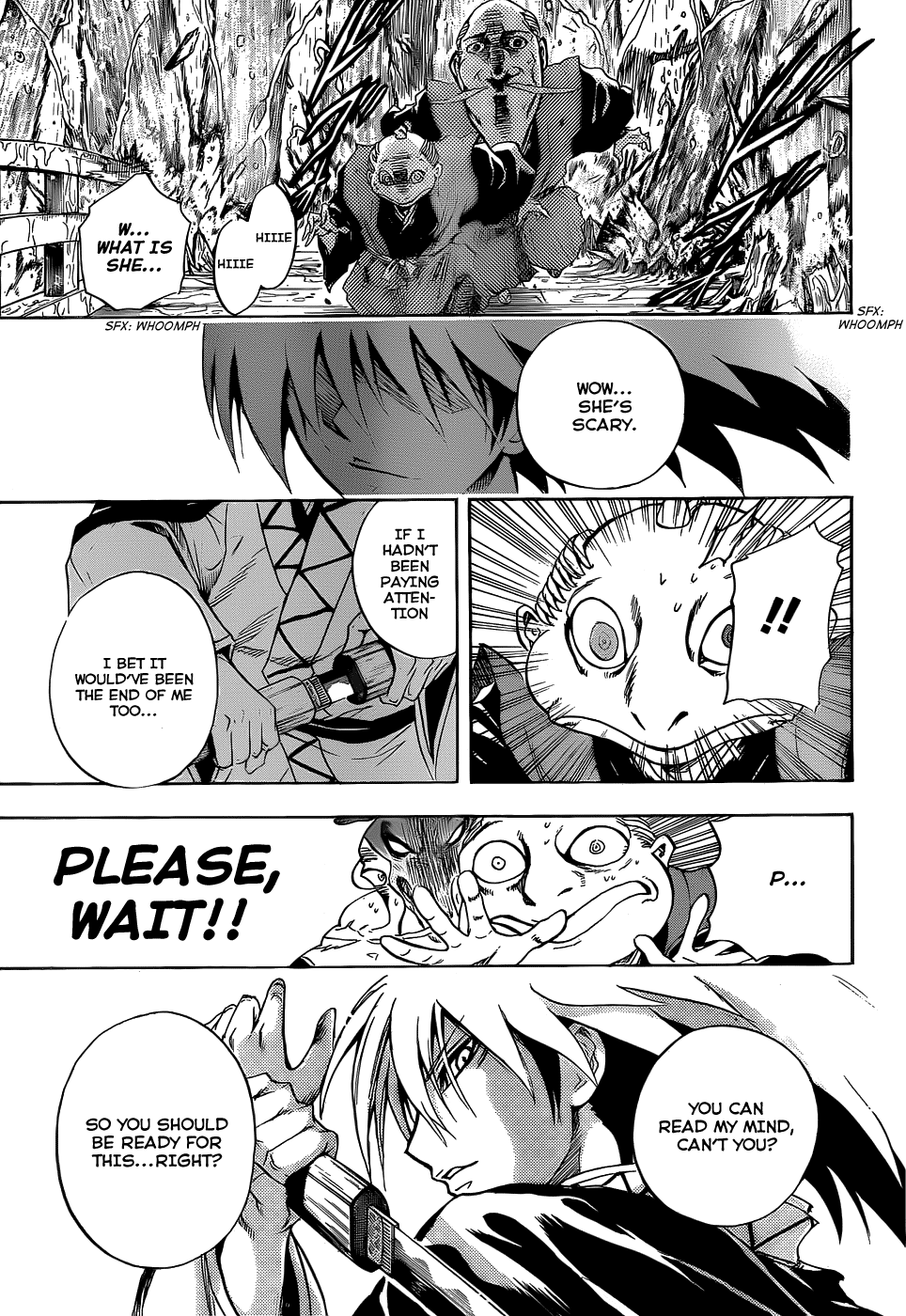 Nurarihyon no Mago Chapter 118 page 17 - Chapter 118: Satori and Oni Hitokuchi