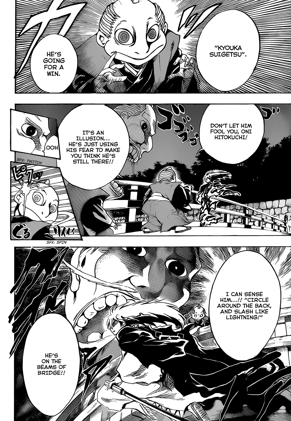 Nurarihyon no Mago Chapter 118 page 4 - Chapter 118: Satori and Oni Hitokuchi
