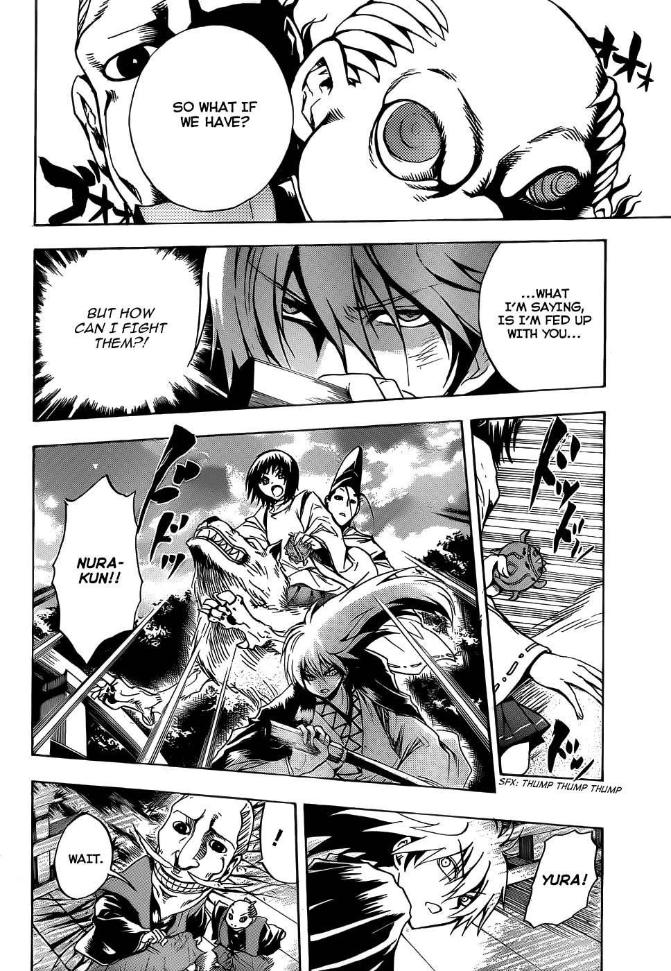 Nurarihyon no Mago Chapter 118 page 8 - Chapter 118: Satori and Oni Hitokuchi