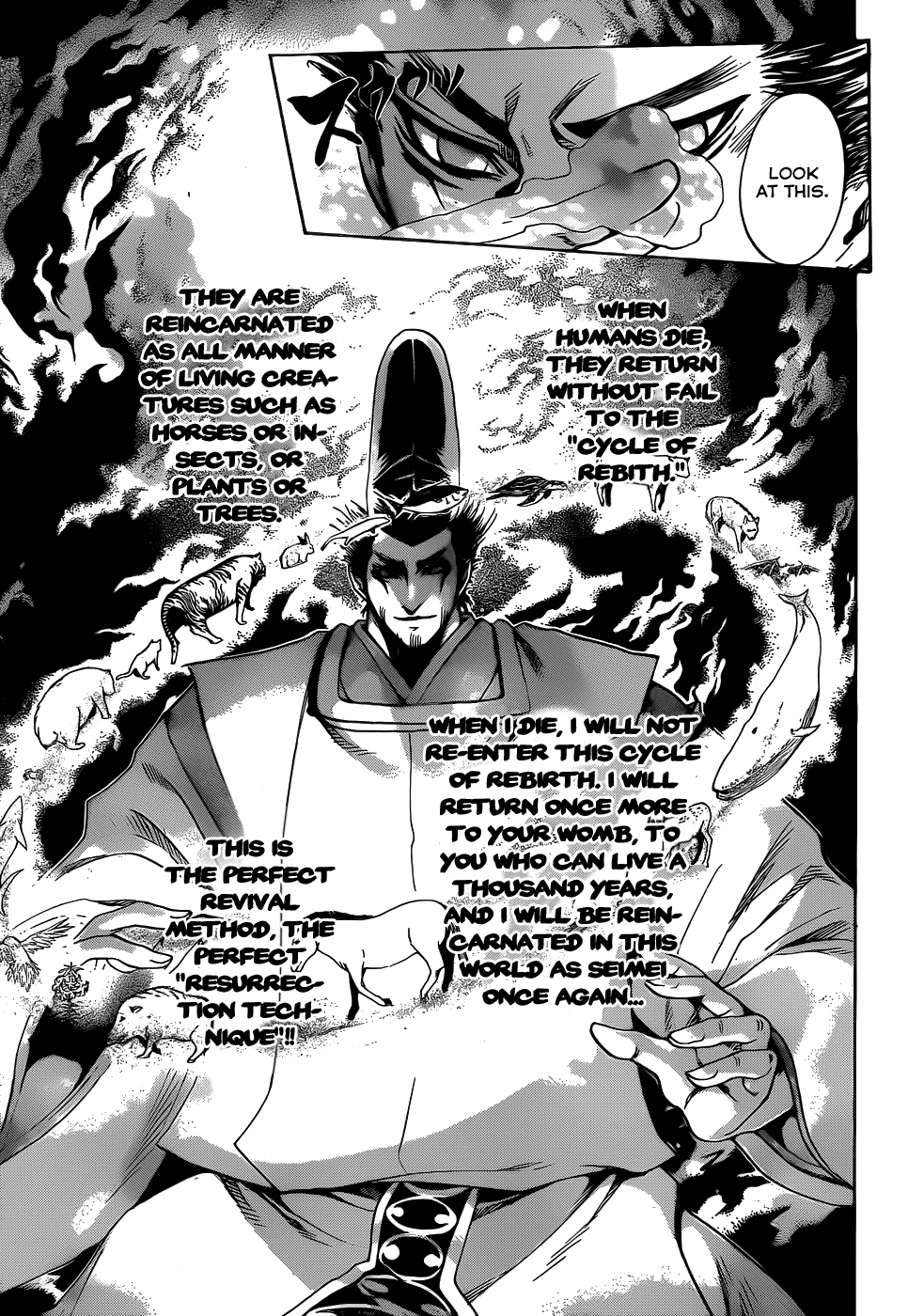 Nurarihyon no Mago Chapter 120 page 5 - Chapter 120: The Cycle of Rebirth