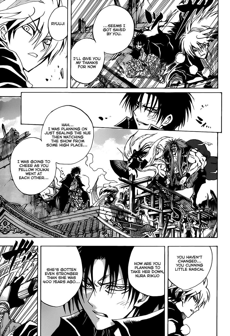 Nurarihyon no Mago Chapter 126 page 14 - Chapter 126: Fissure