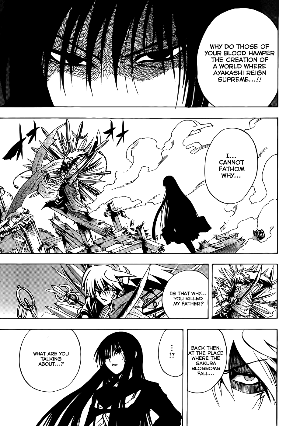 Nurarihyon no Mago Chapter 126 page 8 - Chapter 126: Fissure
