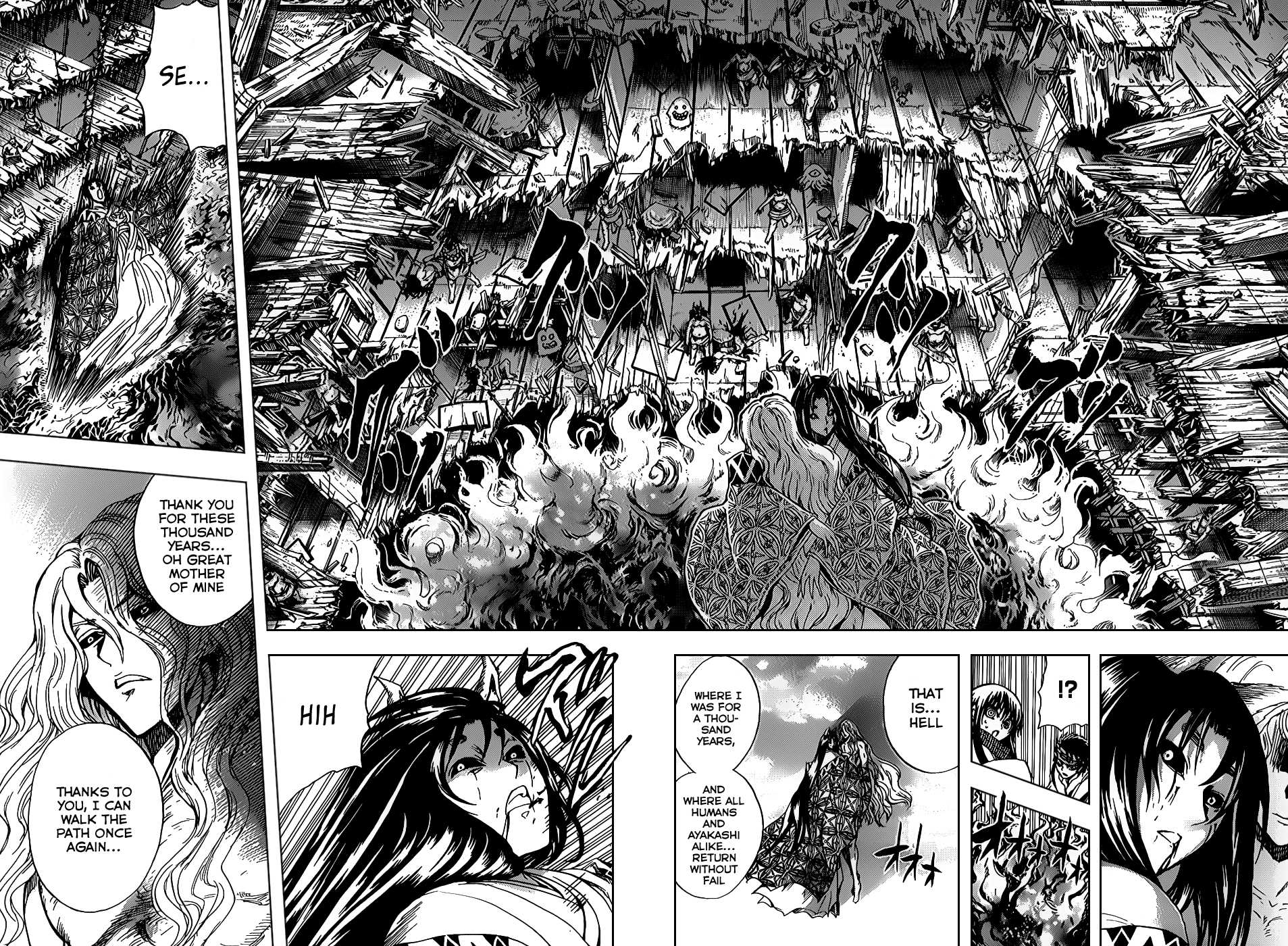 Nurarihyon no Mago Chapter 130 page 15 - Chapter 130: He Who Whispers in the Darkness