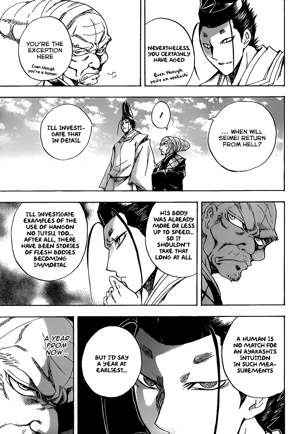 Nurarihyon no Mago Chapter 134 page 11 - Chapter 134: Rikuo Makes a Declaration