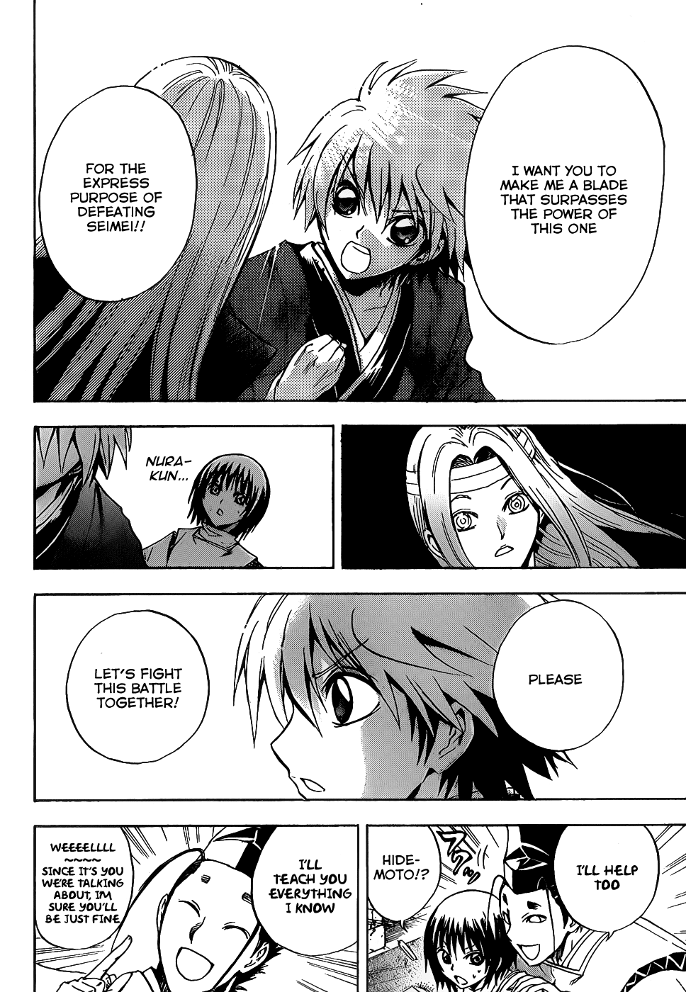 Nurarihyon no Mago Chapter 134 page 14 - Chapter 134: Rikuo Makes a Declaration