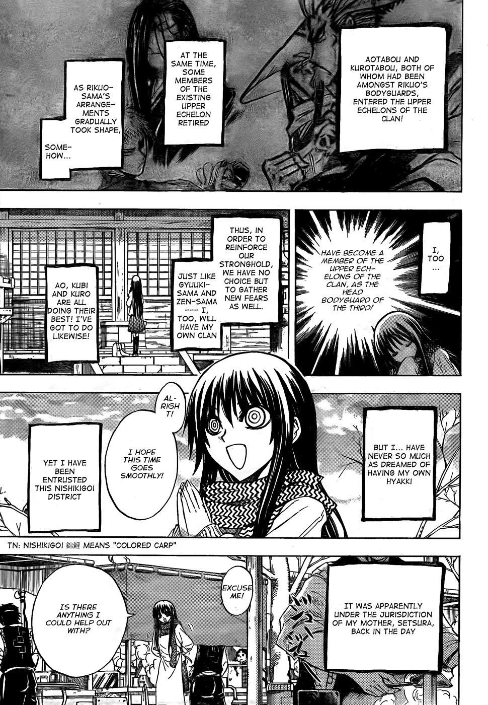 Nurarihyon no Mago Chapter 135 page 6 - Chapter 135: Tsurara and the Kooribachi