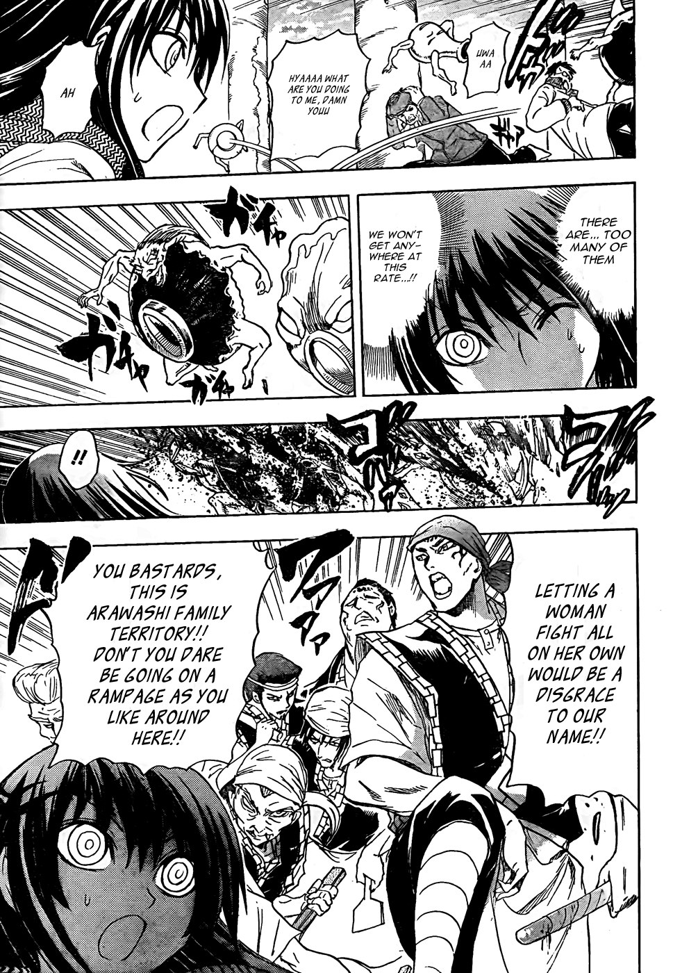Nurarihyon no Mago Chapter 136 page 14 - Chapter 136: Tsurara and Arawashi Clan