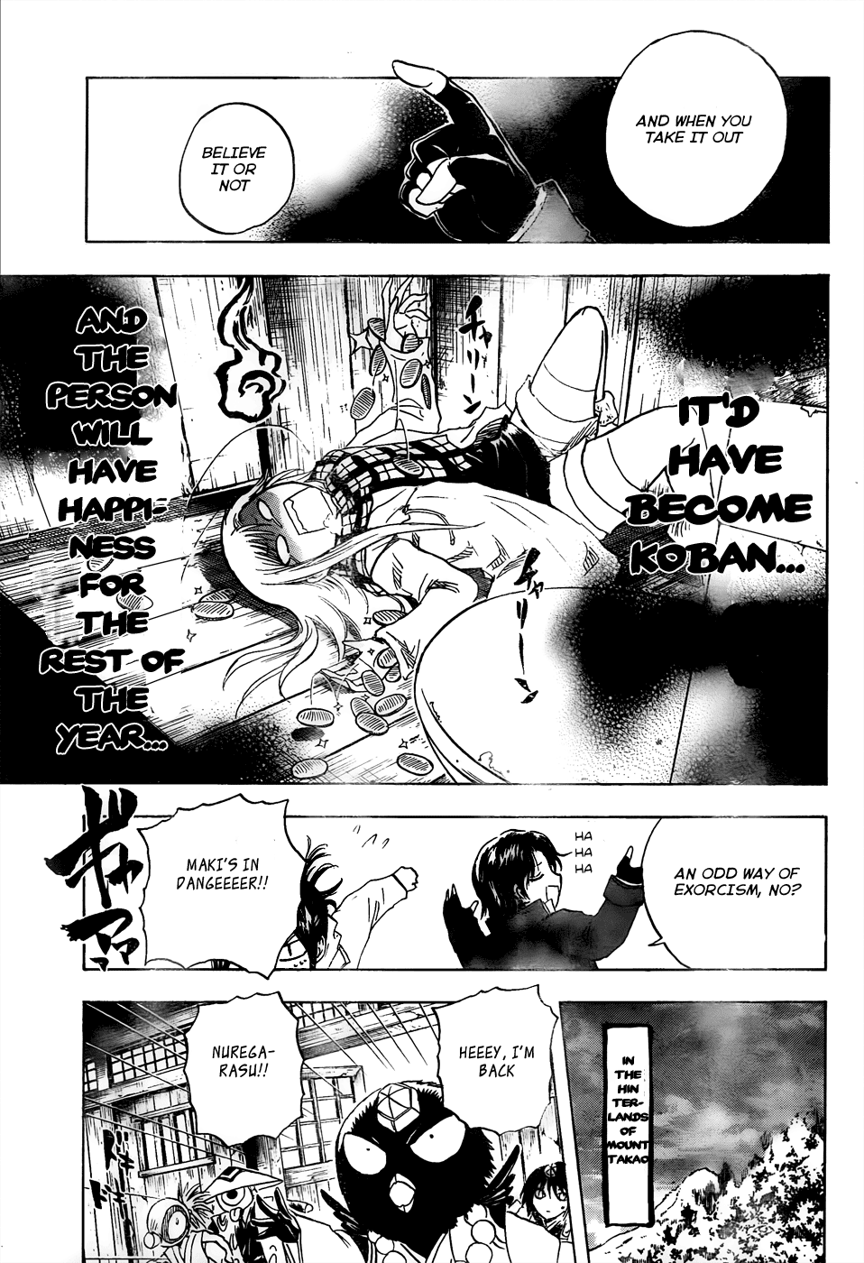 Nurarihyon no Mago Chapter 137 page 16 - Chapter 137: The Toilet Youkai