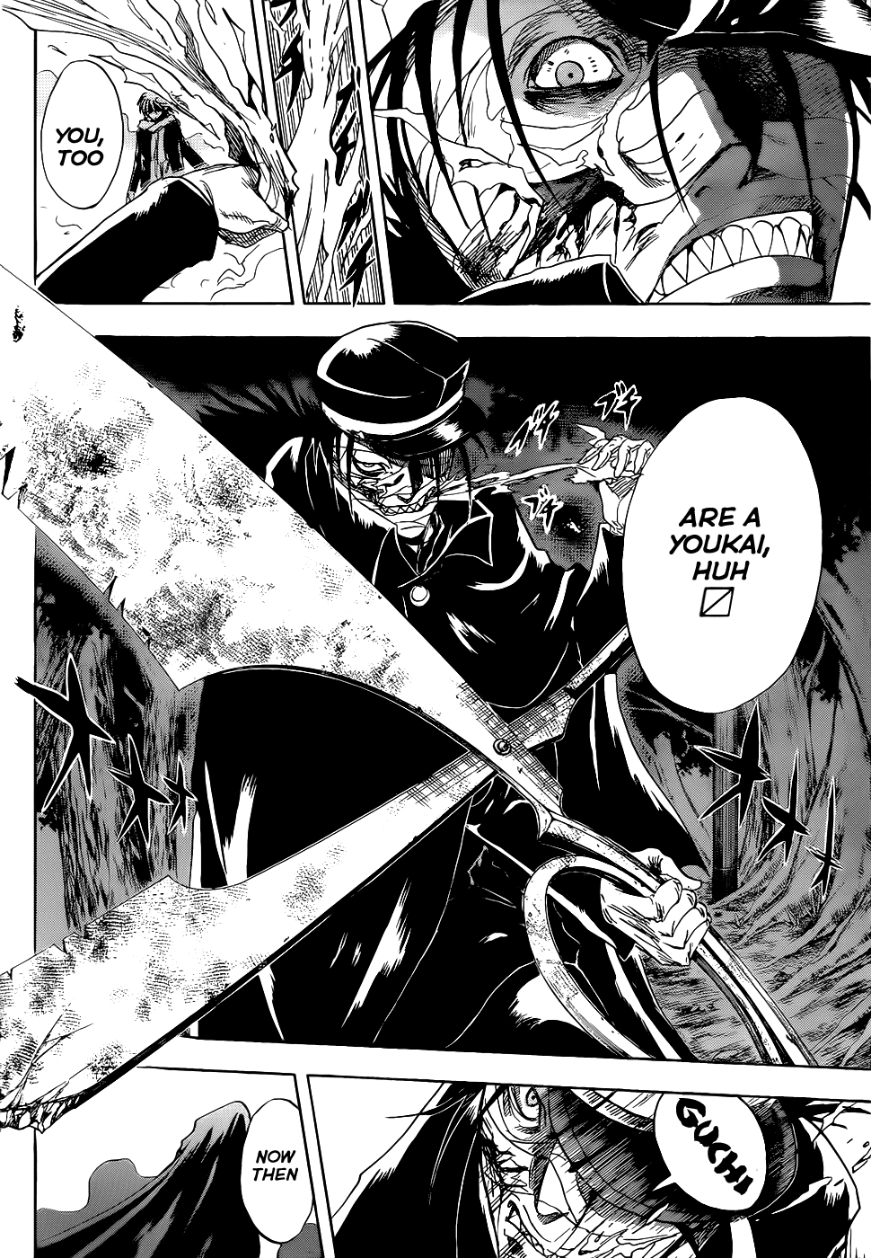 Nurarihyon no Mago Chapter 139 page 22 - Chapter 139: Tooryanse The Slasher (2)
