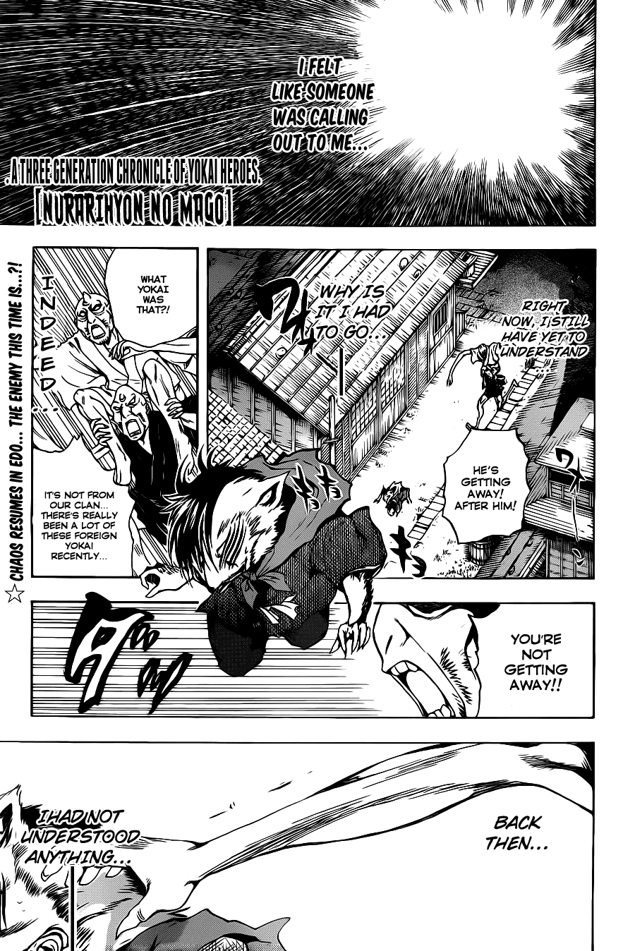 Nurarihyon no Mago Chapter 150 page 1 - Chapter 150: Kurotabou The Demon