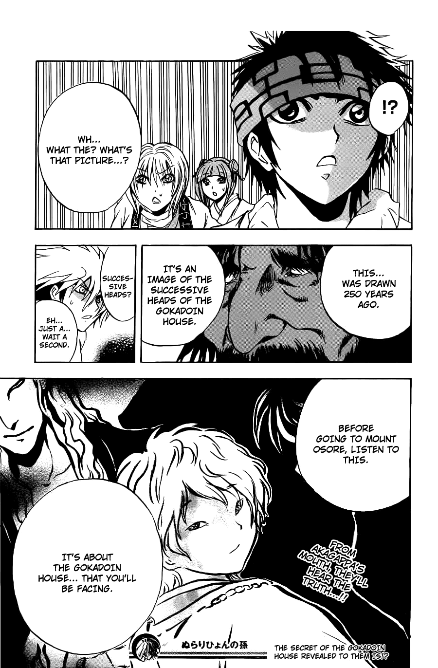 Nurarihyon no Mago Chapter 185 page 19 - Chapter 185: To Mount Osore...