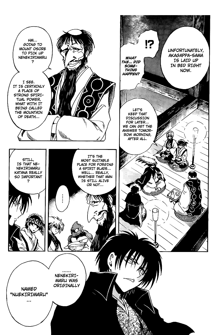 Nurarihyon no Mago Chapter 185 page 7 - Chapter 185: To Mount Osore...