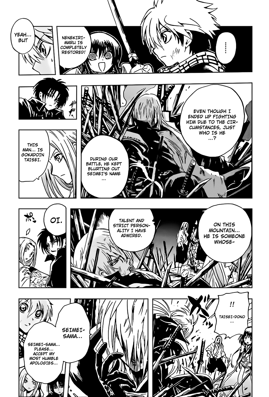 Nurarihyon no Mago Chapter 190 page 6 - Chapter 190: A Time of Cleansing