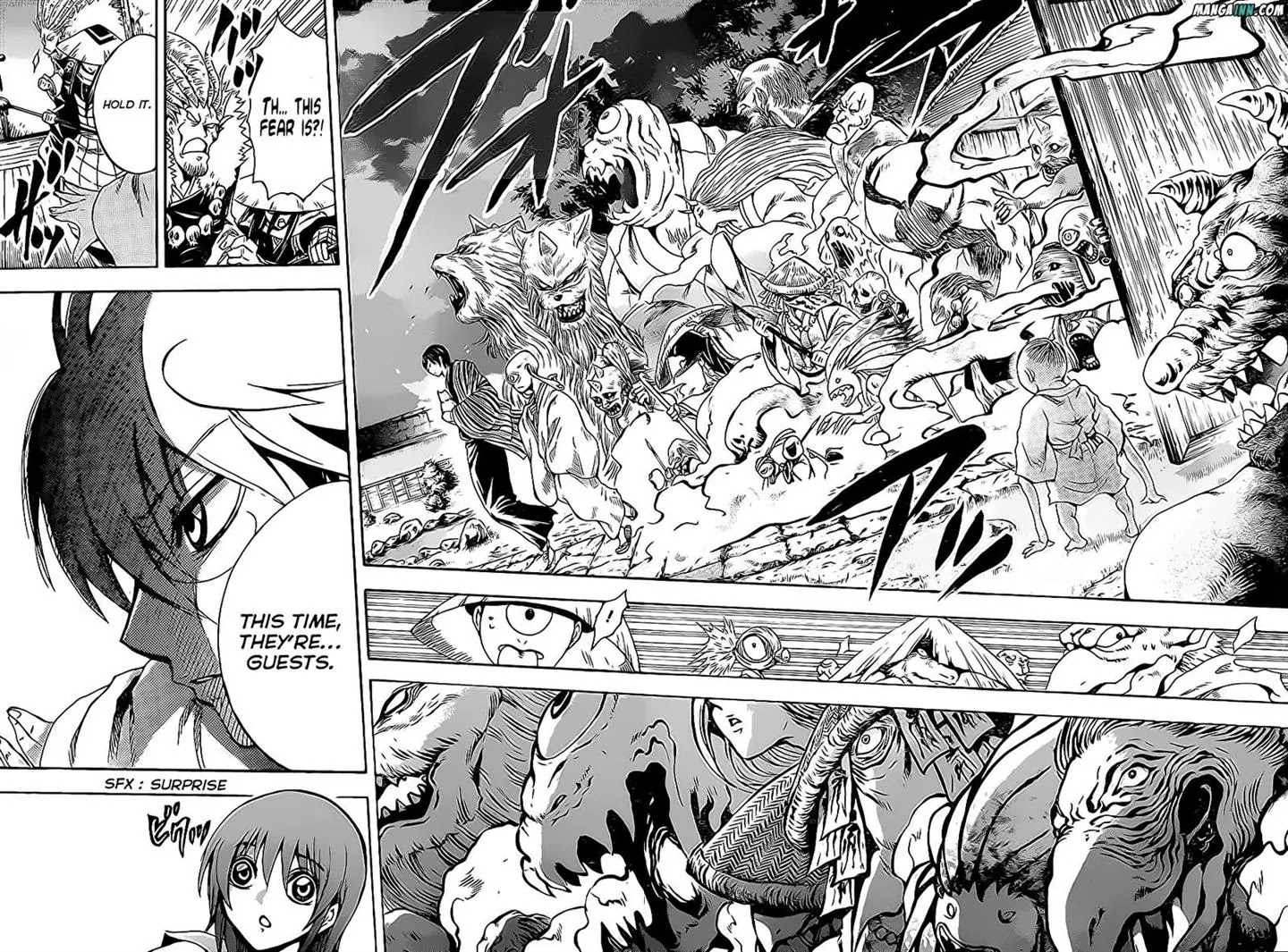 Nurarihyon no Mago Chapter 191 page 15 - Chapter 191: Rikuo, Inviting Friends Home