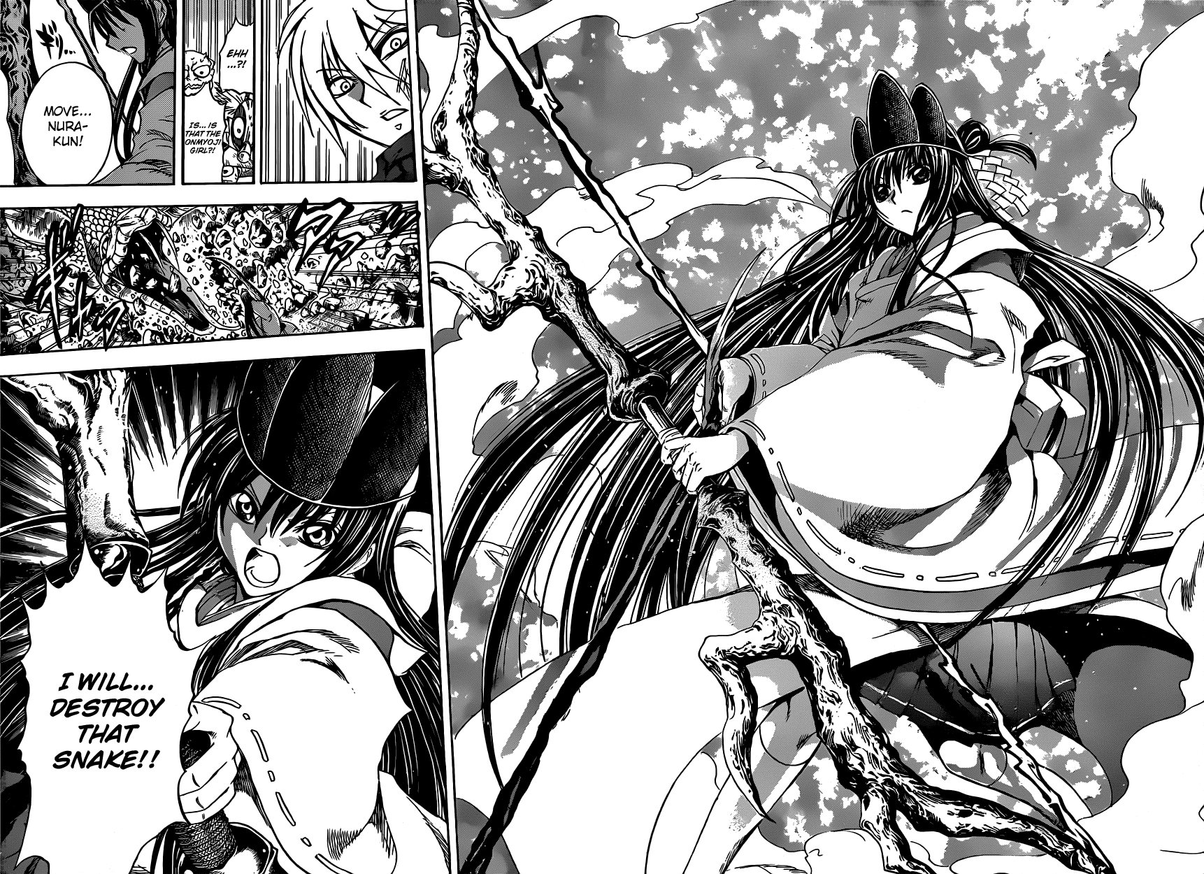 Nurarihyon no Mago Chapter 198 page 17 - Chapter 198: Yura and Rikuo