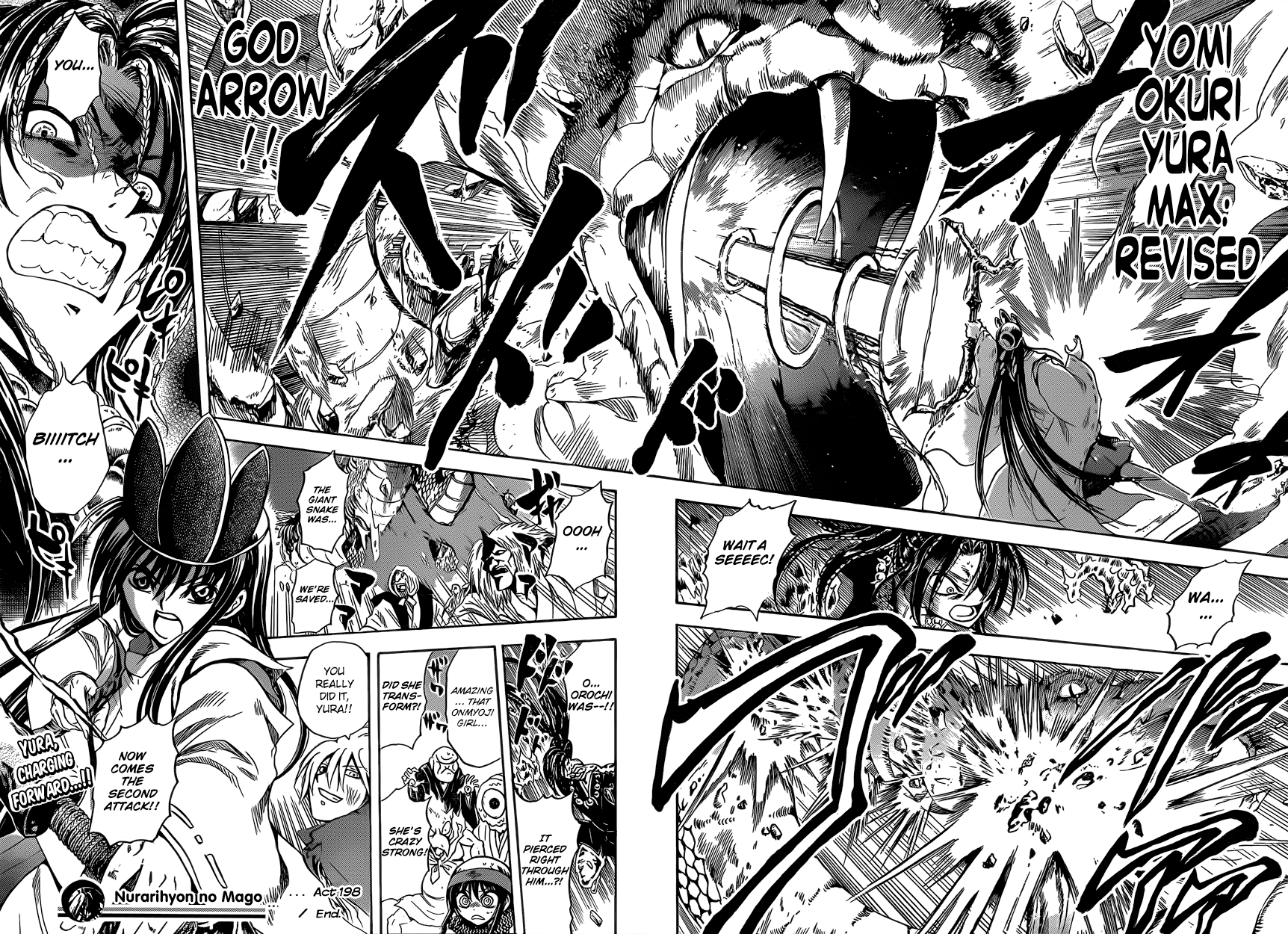 Nurarihyon no Mago Chapter 198 page 18 - Chapter 198: Yura and Rikuo