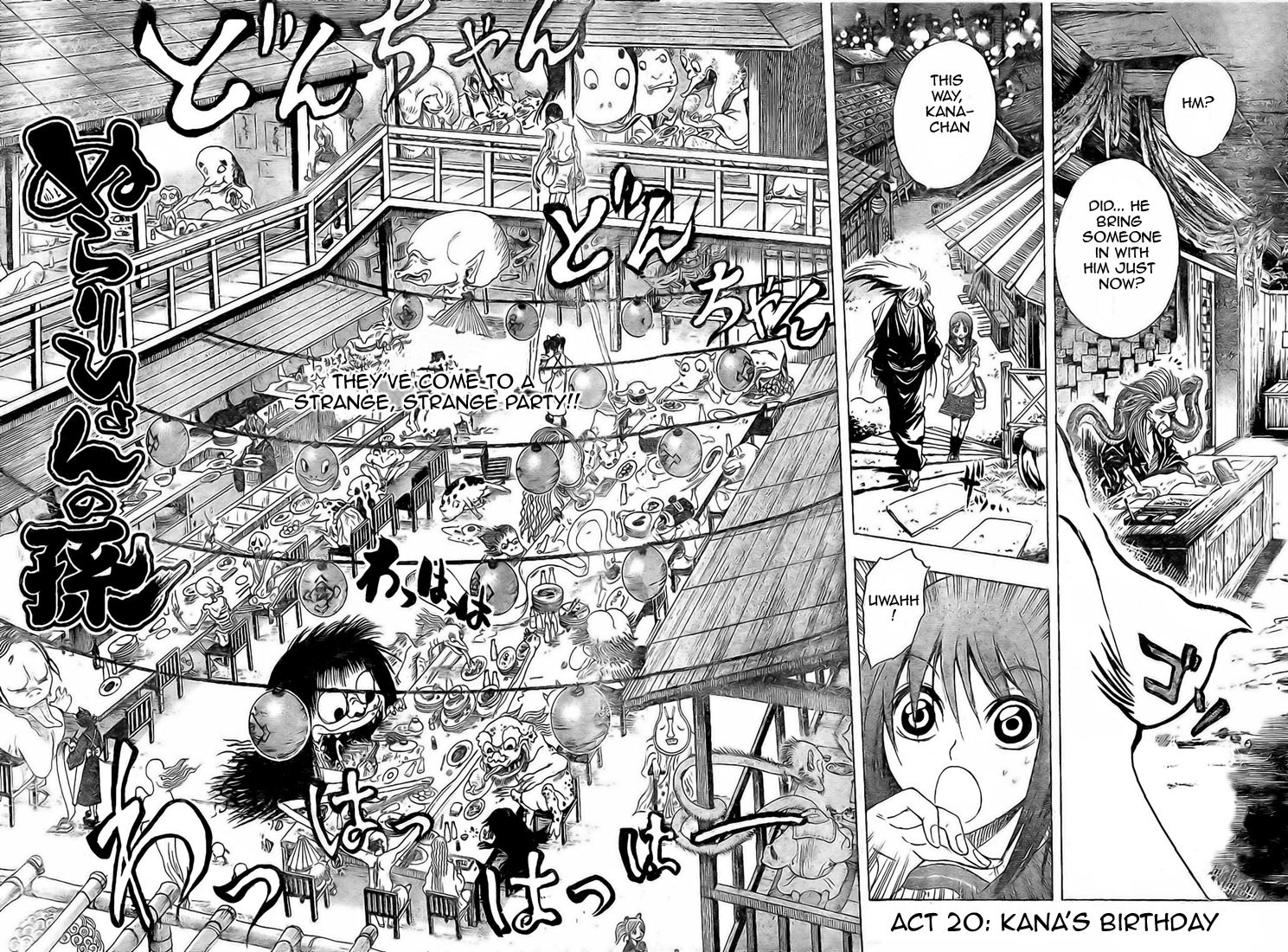 Nurarihyon no Mago Chapter 20 page 2 - Chapter 20: Kana's Birthday