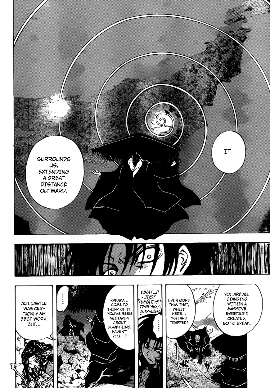 Nurarihyon no Mago Chapter 201 page 10 - Chapter 201: Spiral Barrier