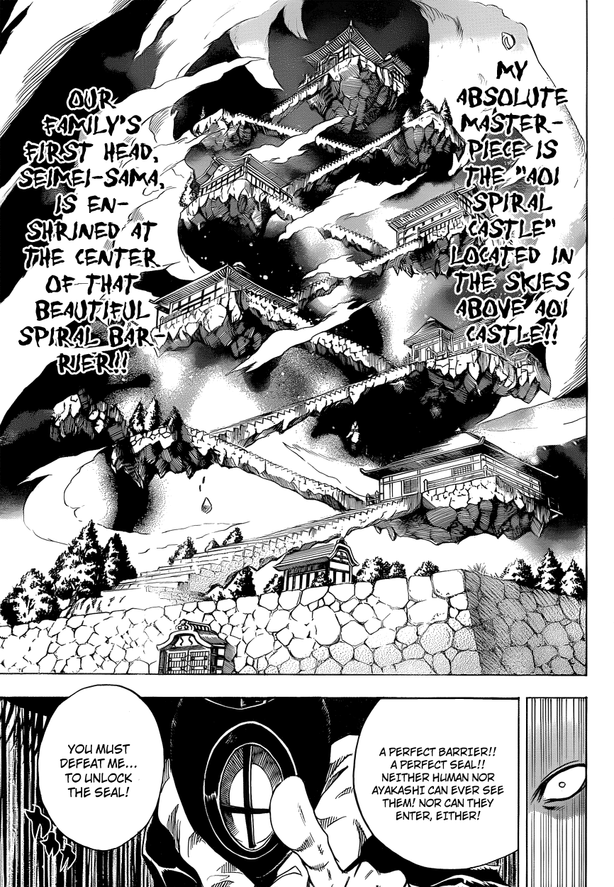 Nurarihyon no Mago Chapter 201 page 11 - Chapter 201: Spiral Barrier